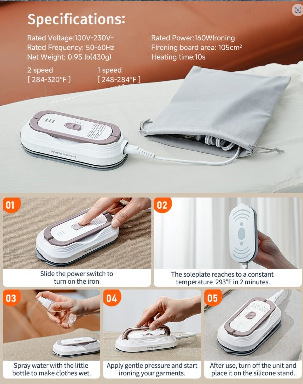 Glydo Travel Iron