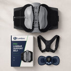 Lumbra Pro kit with EMS pain reliever